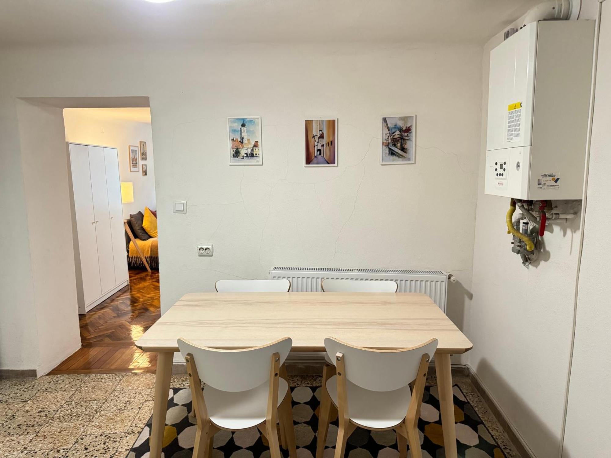 Charming Studio Ideal For Getaways Or Workations In Sibiu'S Medieval City Center Zewnętrze zdjęcie