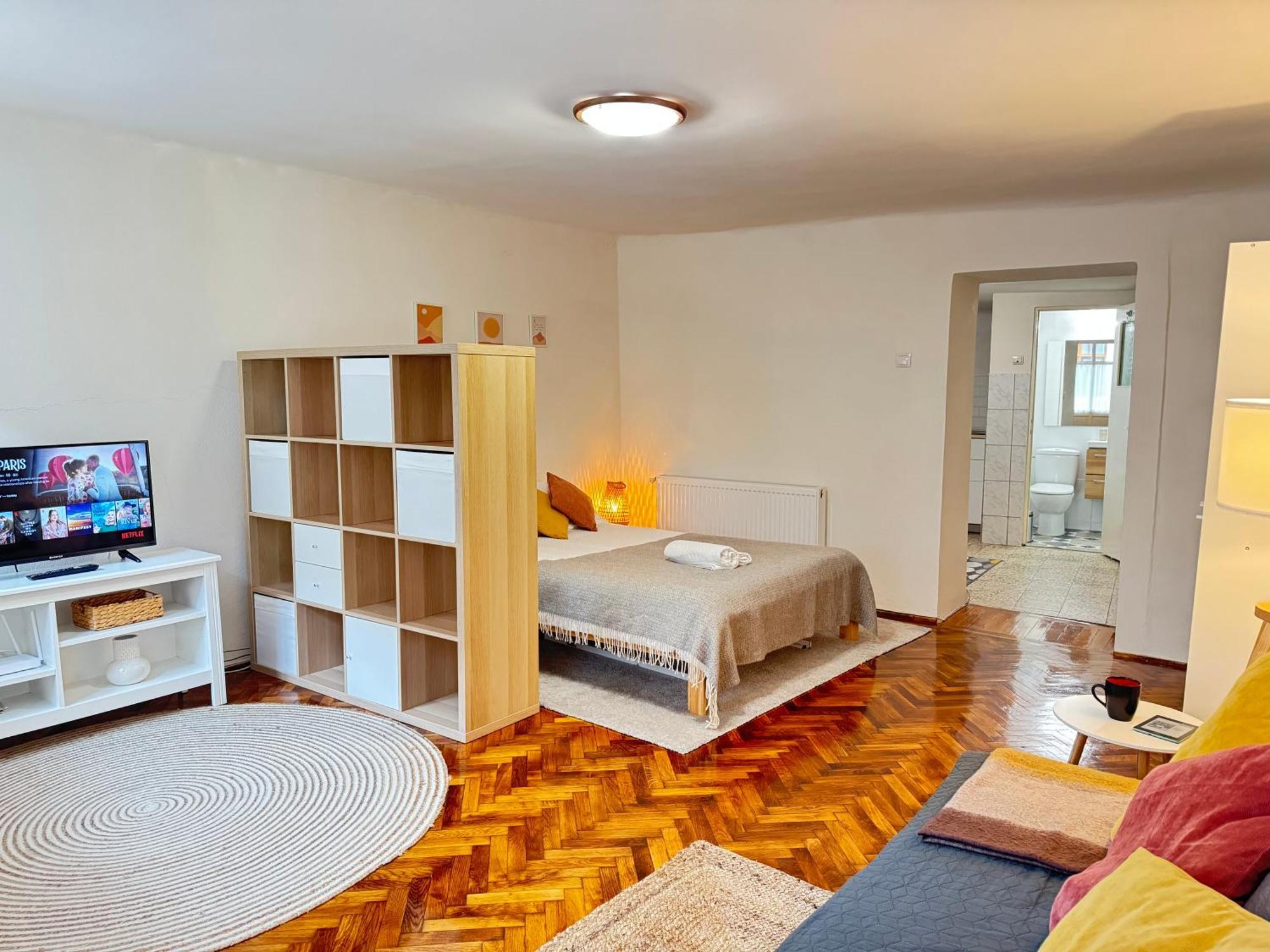 Charming Studio Ideal For Getaways Or Workations In Sibiu'S Medieval City Center Zewnętrze zdjęcie