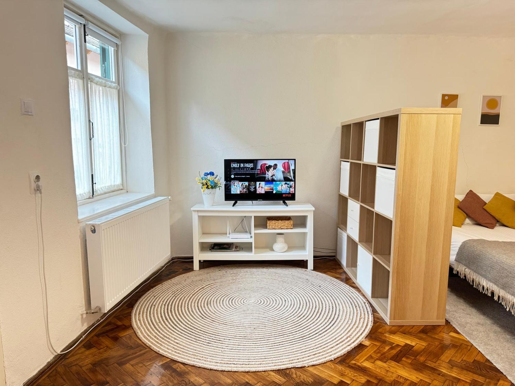 Charming Studio Ideal For Getaways Or Workations In Sibiu'S Medieval City Center Zewnętrze zdjęcie